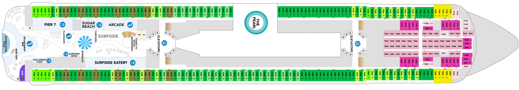 Deck 7 plan